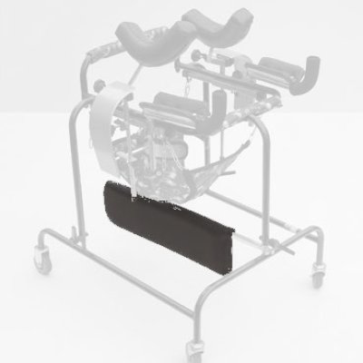 Mezinožní plocha čalouněná k chodítku LOJZÍK