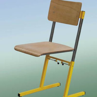 Výškově stavitelná školní židle typ ADAM