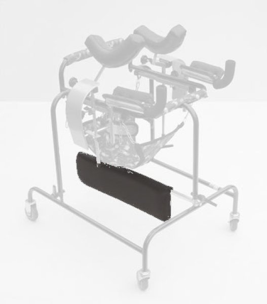 Mezinožní plocha čalouněná k chodítku LOJZÍK