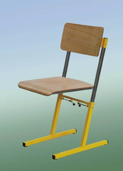 Výškově stavitelná školní židle typ ADAM